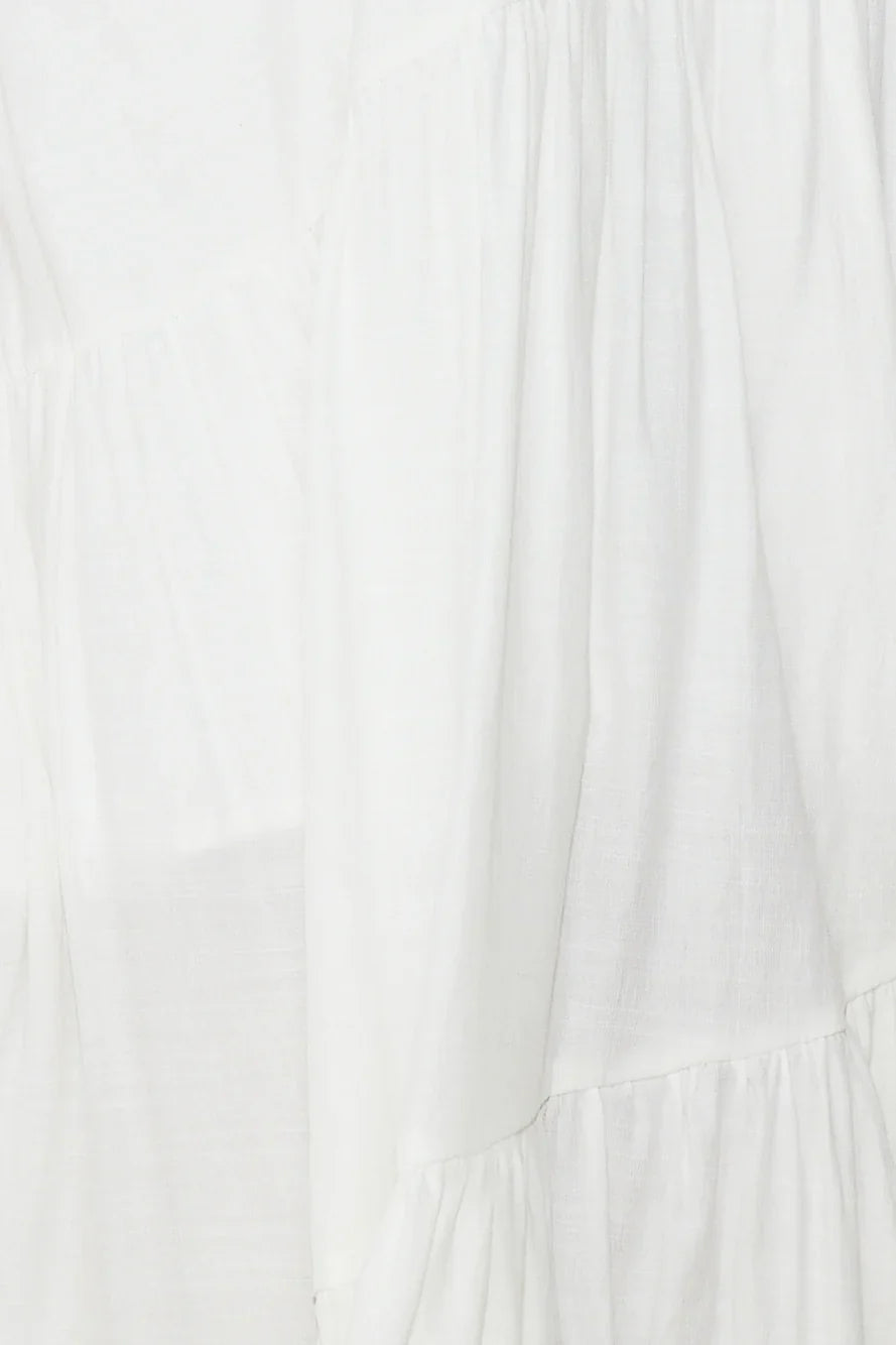 Summer Girl Maxi Dress White